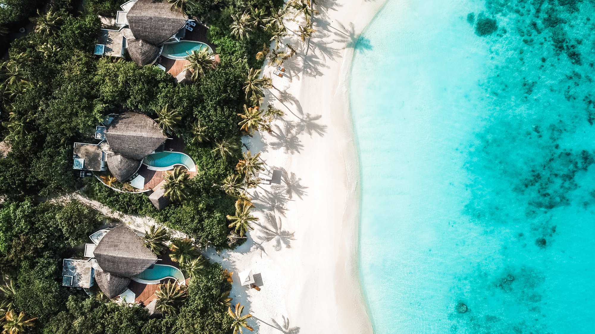 Maldives Beach Villas Beach by the Sea